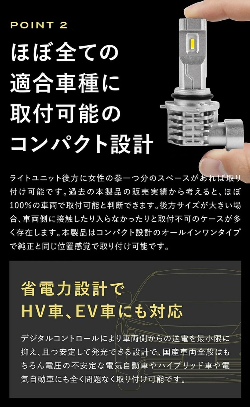 3年保証」 80系 ヴォクシー VOXY LEDバルブ ハイビーム LED化 ヘッド