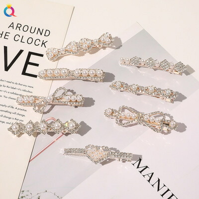 ✨秋冬 アンティーク ビーズ 大人可愛い ヘアクリップ ✨ヘアピン ゴールド ✨秋冬 アンティーク ビーズ 大人可愛い ヘアクリップ ✨ヘアピン