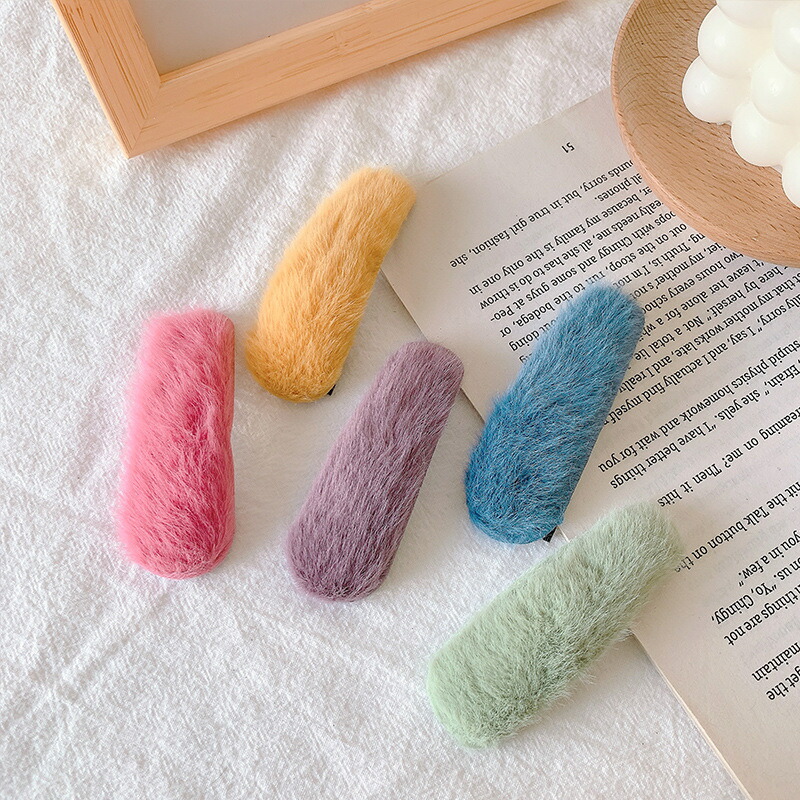 ヘアピン ふわふわヘアピンランダム6点セット・福袋 大人 かわいい