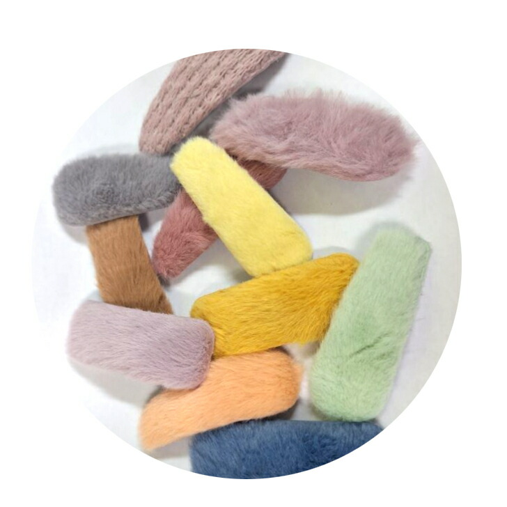 ヘアピン ふわふわヘアピンランダム6点セット・福袋 大人 かわいい