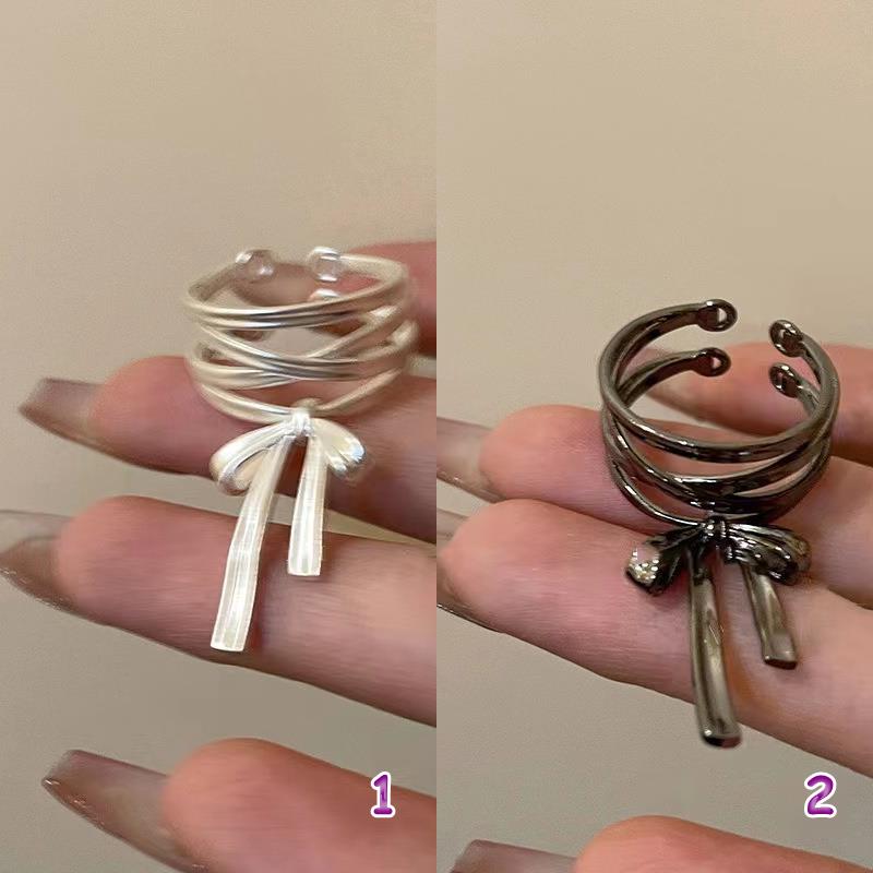 リング 編み上げリボンカジュアルリング 送料無料 大人 かわいい