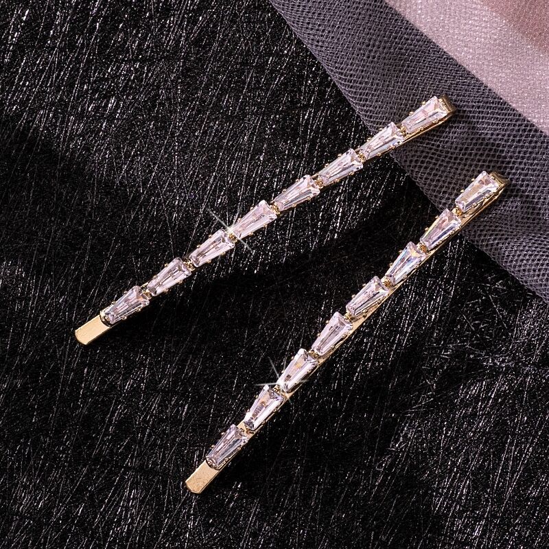 ヘアピン 2本セットクリスタルヘアピン 全2色 送料無料 大人 かわいい