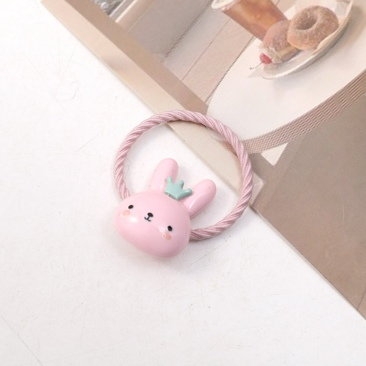 ヘアゴム 4色セットうさぎさんキッズヘアゴム 送料無料 かわいい
