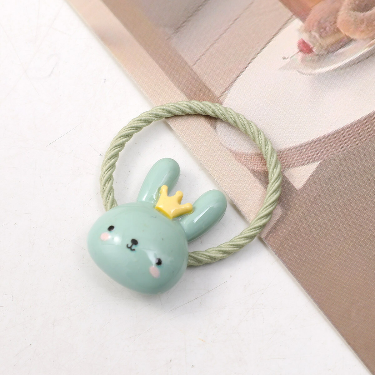 ヘアゴム 4色セットうさぎさんキッズヘアゴム 新発売セール かわいい