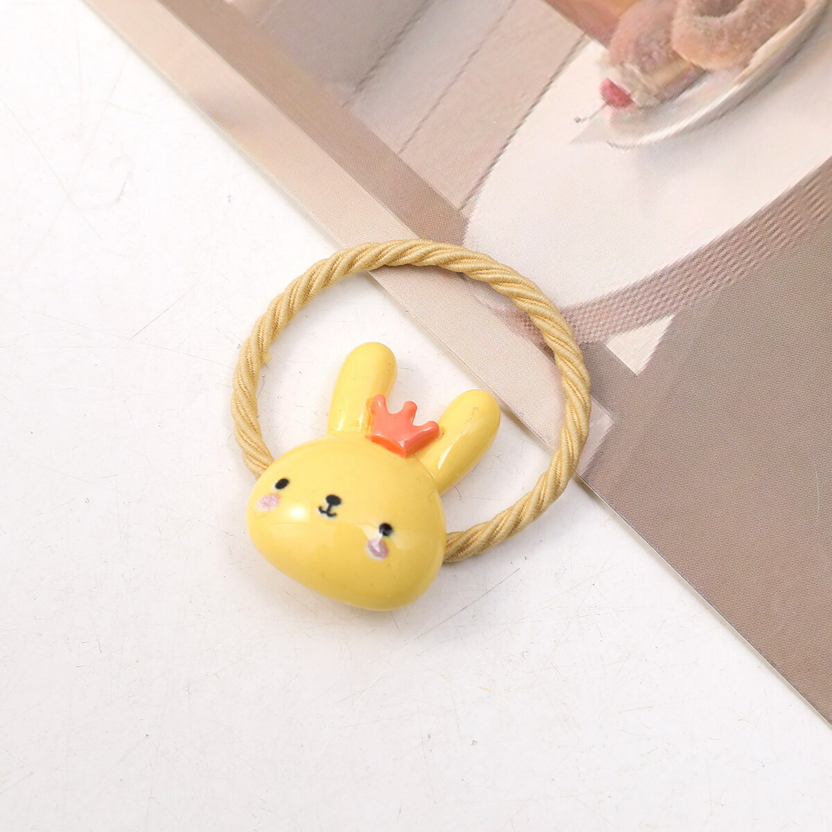ヘアゴム 4色セットうさぎさんキッズヘアゴム 送料無料 かわいい
