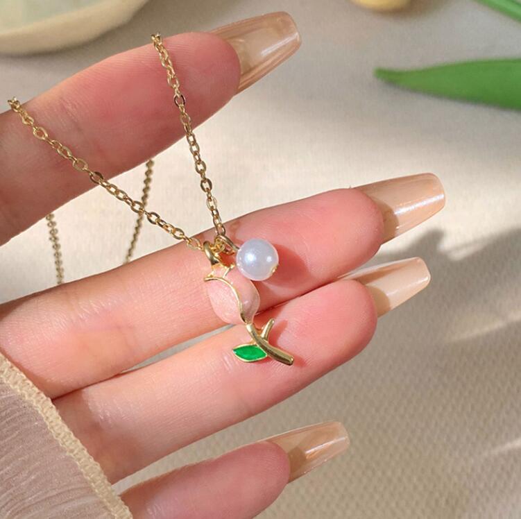ネックレス フラワーデザインネックレス 全2種 送料無料 大人 かわいい