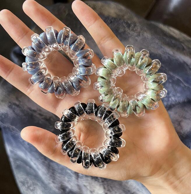ヘアゴム 6色セットダブルスプリングゴム 新発売セール 大人