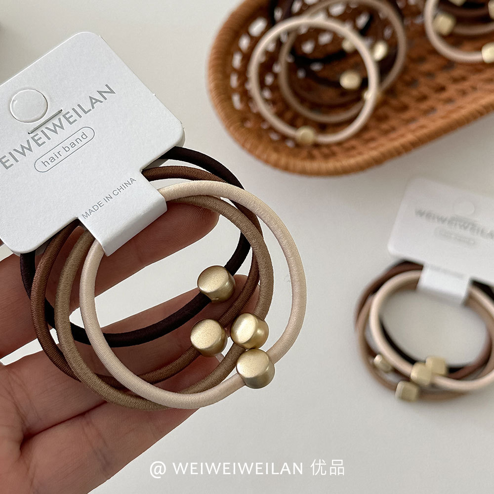 じゃらじゃら  ヘアゴム  ゴールドハート 1_4076083d76a75301ce5f6661772a