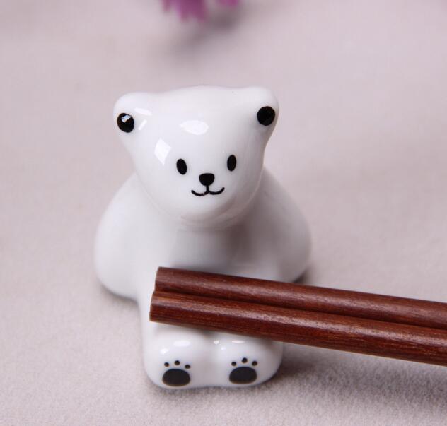 箸置き 4柄セットしろくま箸置き 新発売セール カトラリー キッチン