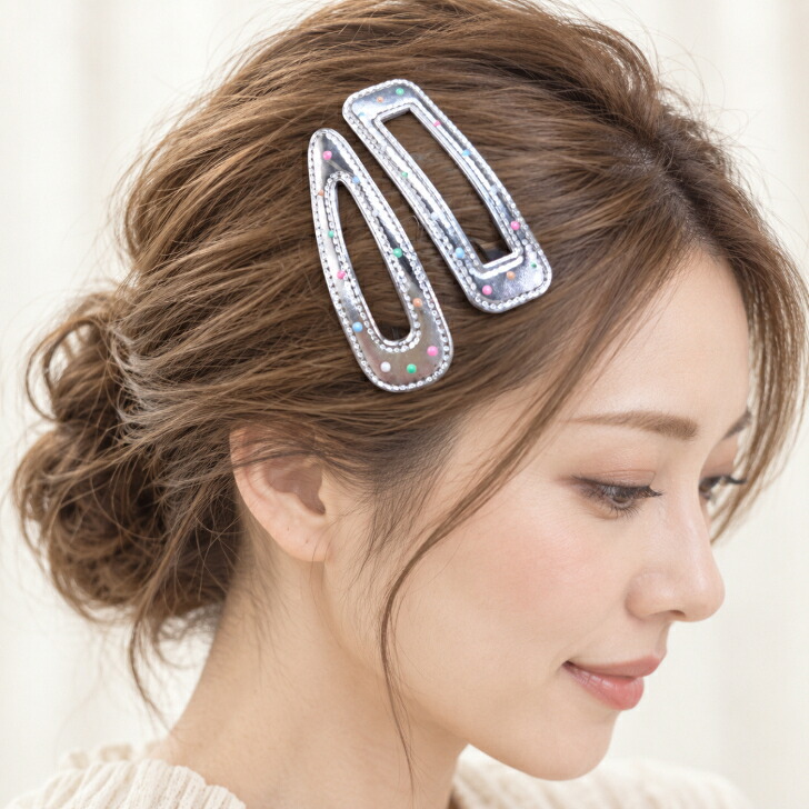 送料無料】ヘアピン 3個セット 新発売セール レディース スリーピン