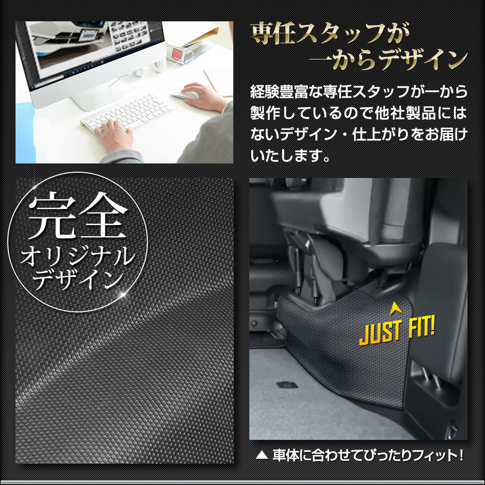 C28 セレナ 専用 ラゲッジサイド 防水 トランク 3D スポーツマット 側面 SERENA 日産 ニッサン