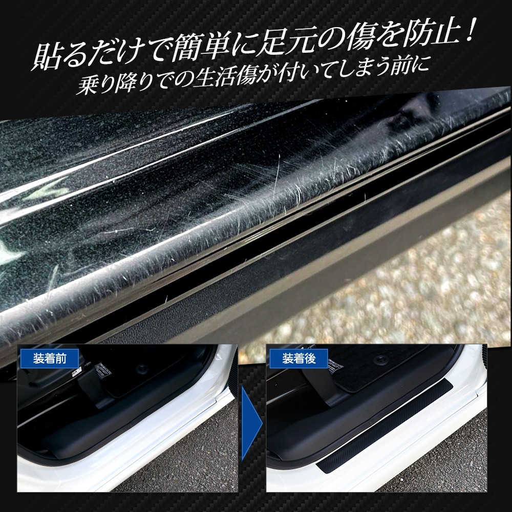 YOURS N-BOX / N-BOXカスタム JF5/JF6 足元傷防止用 カット済み