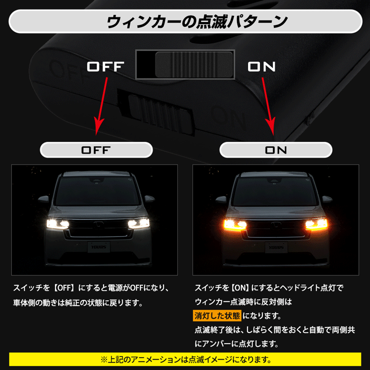 YOURS ステップワゴン RP6/7/8 SPADA PREMIUM LINE 車種専用 LED