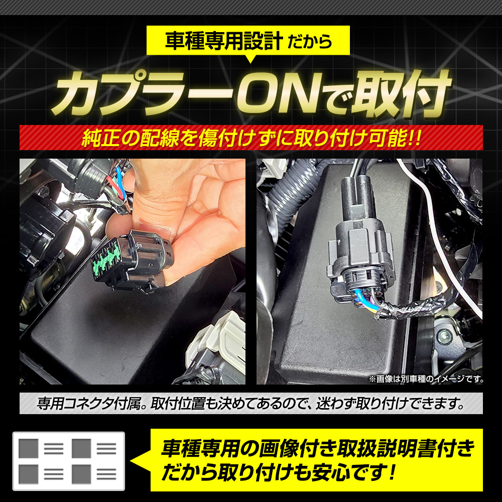 YOURS デリカミニ BA1/2/5/6A 専用 LED デイライトユニット DELICA