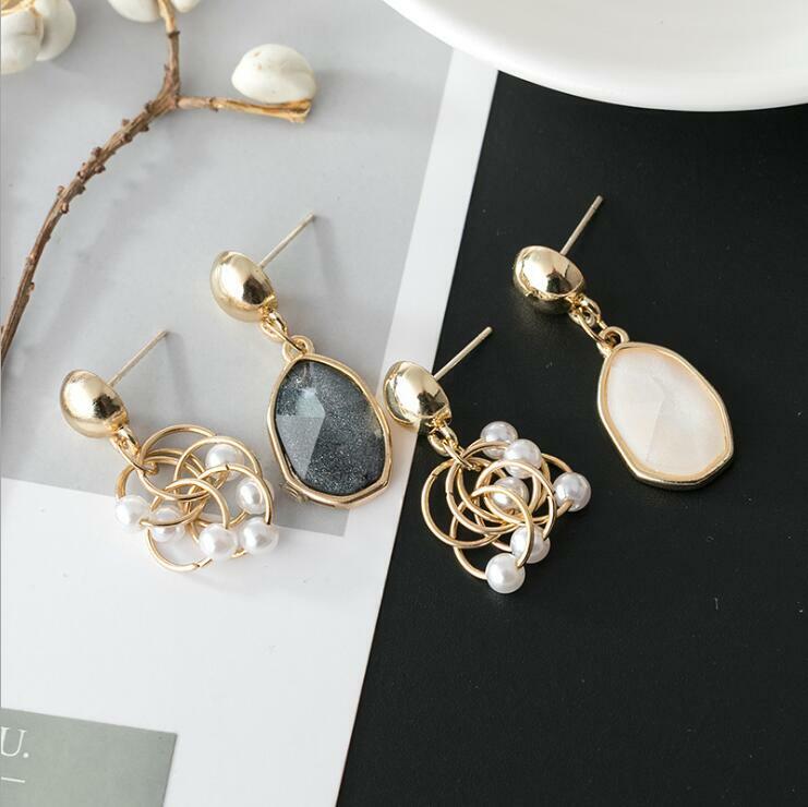 532/14kgf宝石質アシメントリーピアスチャーム他5点