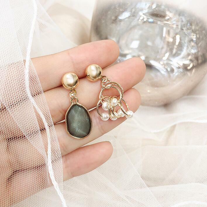 6124〜6125 ハンドメイドピアス☆ ファブリックボールピアス 105 ツィードピアス ハンドメイドピアス