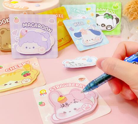 付箋 かわいいアニマル付箋8種セット メモ 連絡 文房具 連絡 伝言