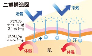 ニ重構造図