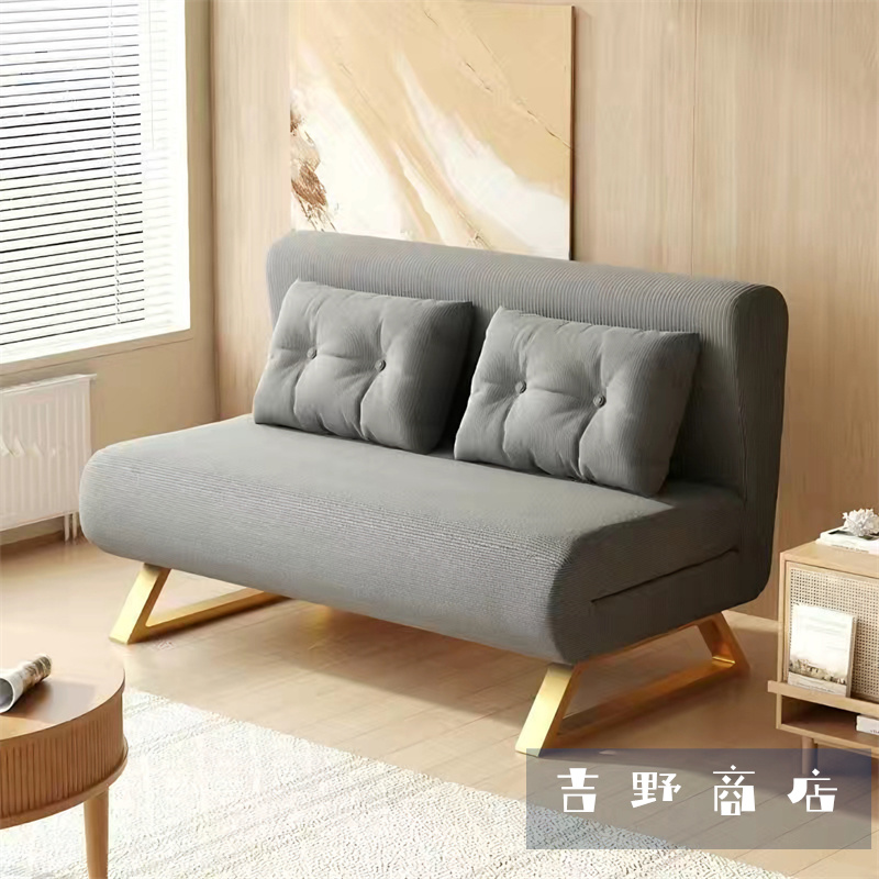ソファーベッド 一人用 コンパクト 折りたたみ シングル 脚付き 3WAY ふわふわ生地 ソファベッド 安い 肘付きベッド ソファー ベッド フロアソファ 送料無料 | ブランド登録なし | 01