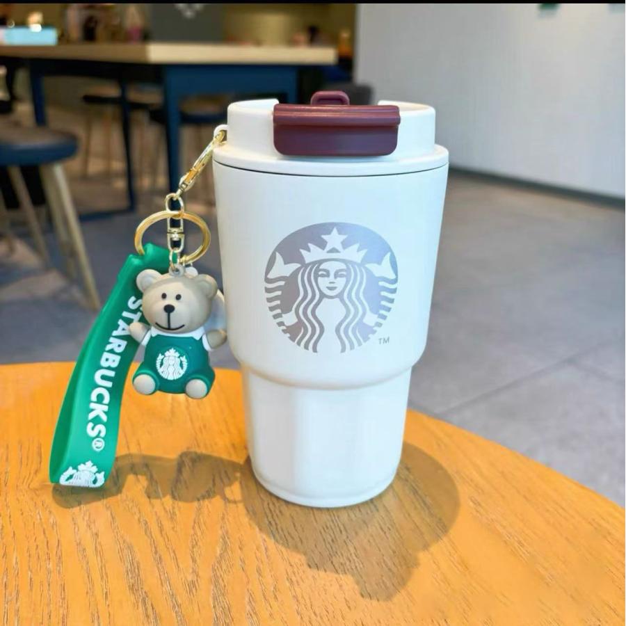 キーホルダー付き 2025新入 スターバックス 水筒 スタバ ボトル