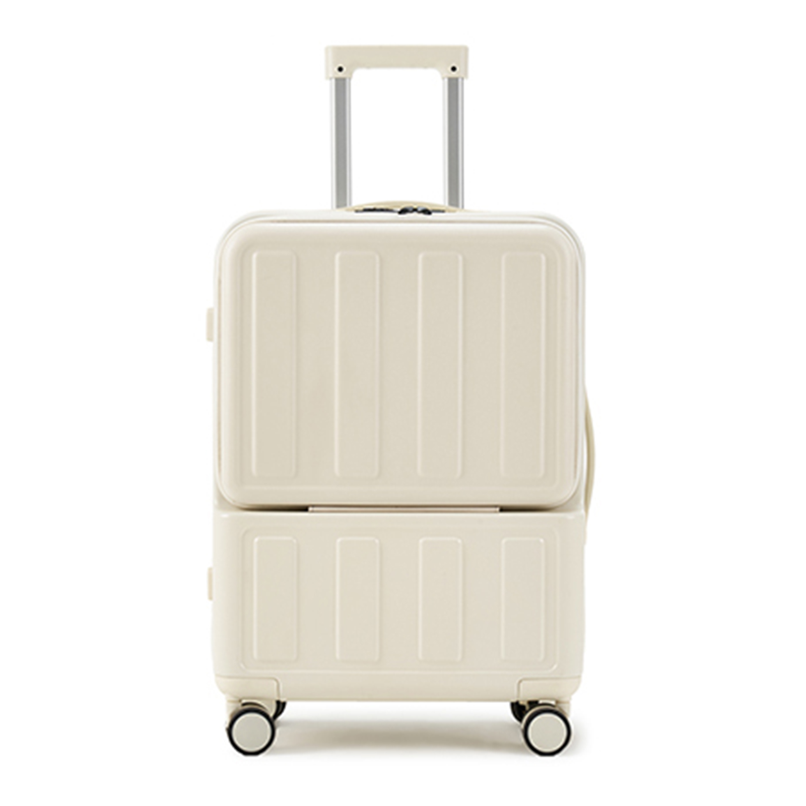 スーツケース フロントオープン 前開き USBポート付き 機内持込 キャリーケース キャリーバッグ Sサイズ 5カラー 8輪 1-3日用 泊まる 軽量  大容量 TSAローク