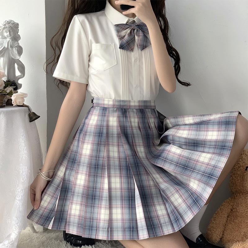 制服 スカート チェック セーラー服 ティーンズエバー 学生服 プリーツスカート コスプレ コスチュ...