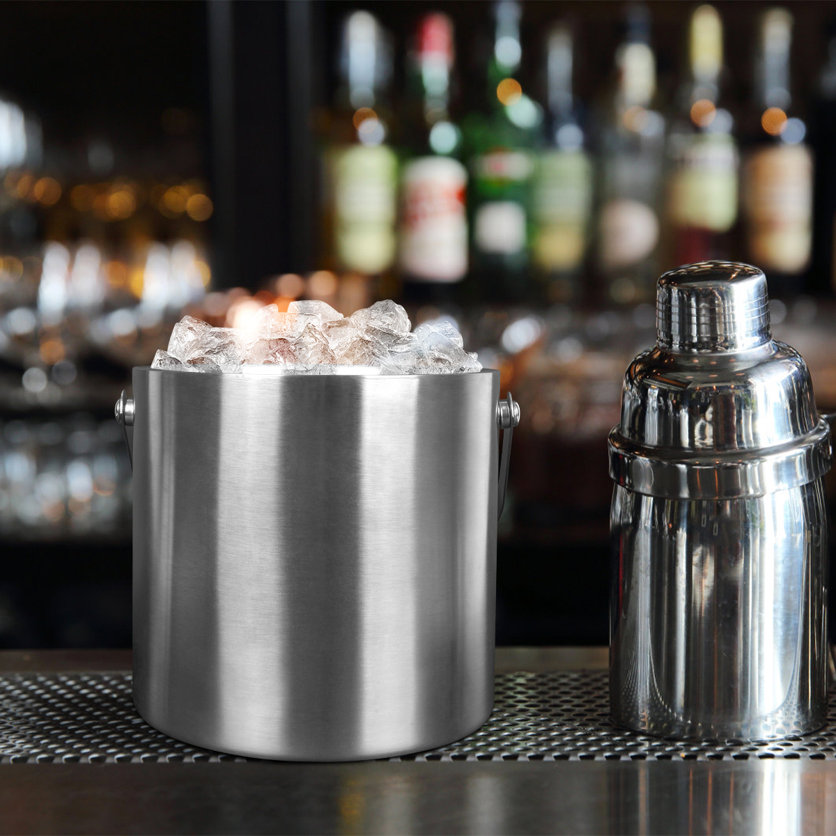 アイスペール ステンレス 3L 溶けない 大型 真空断熱 アイスバケット