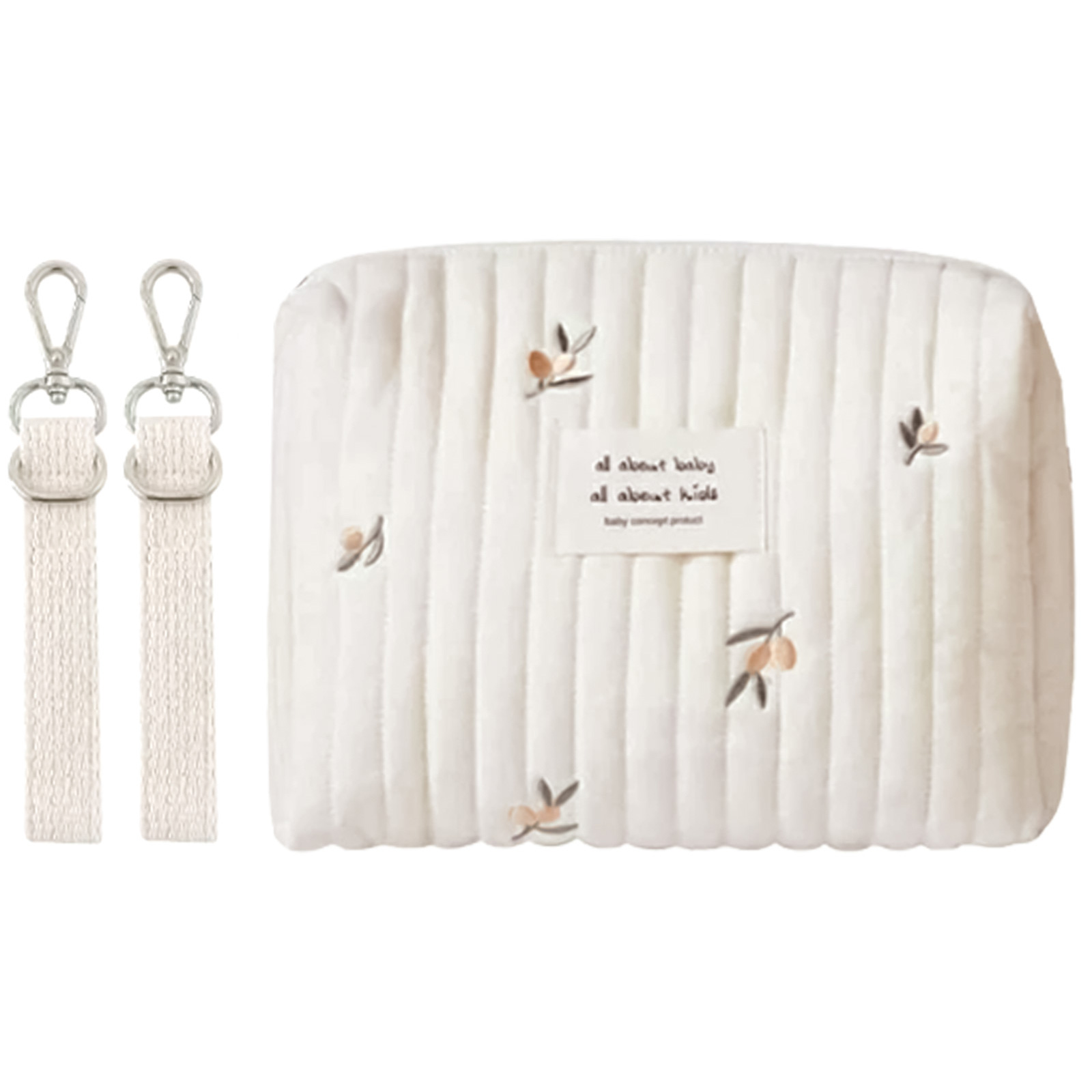 おむつポーチ くま 大容量 オムツポーチ マグポーチ ベビーカーバッグ