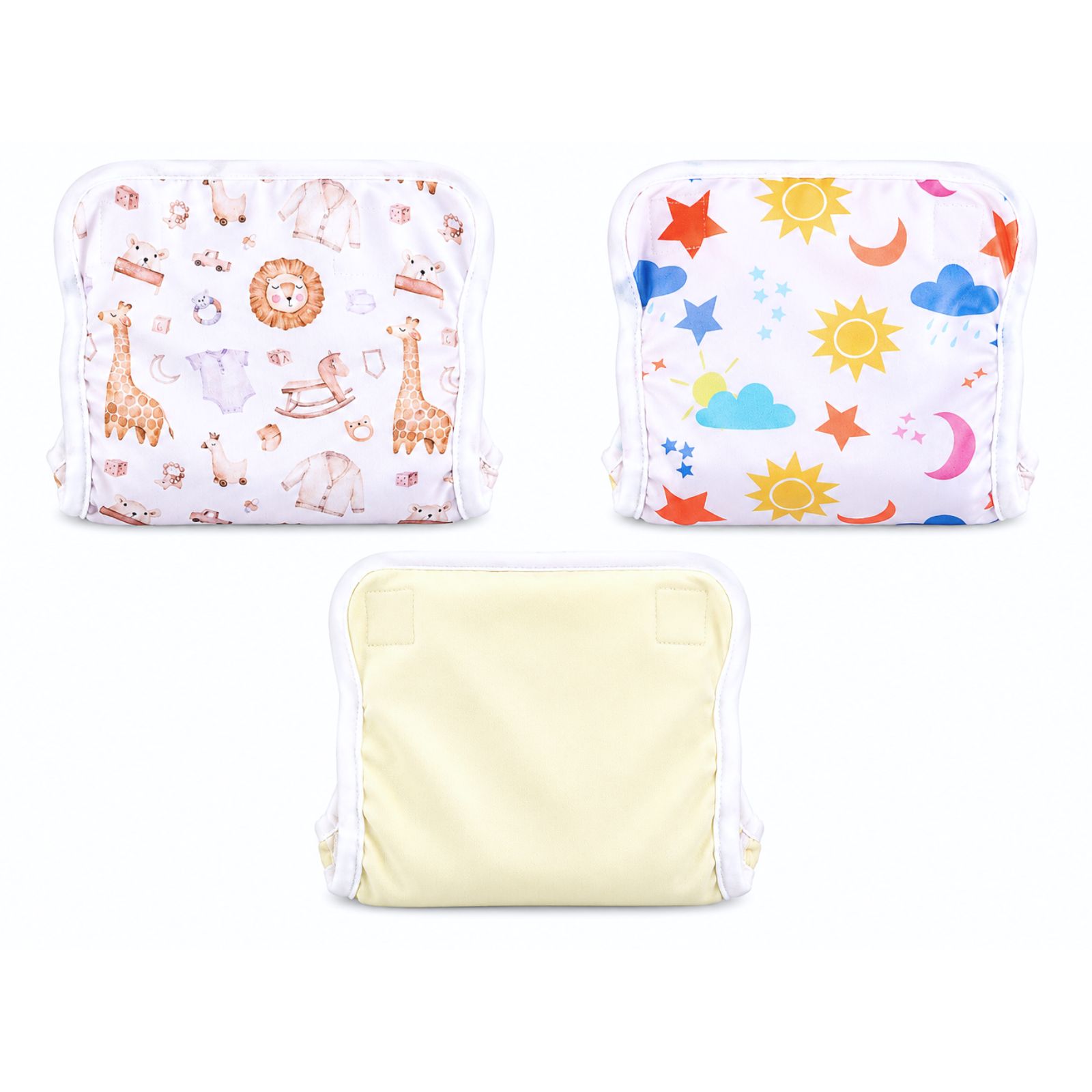 おむつカバー セット オムツカバー マジックテープ 赤ちゃん 布おむつ