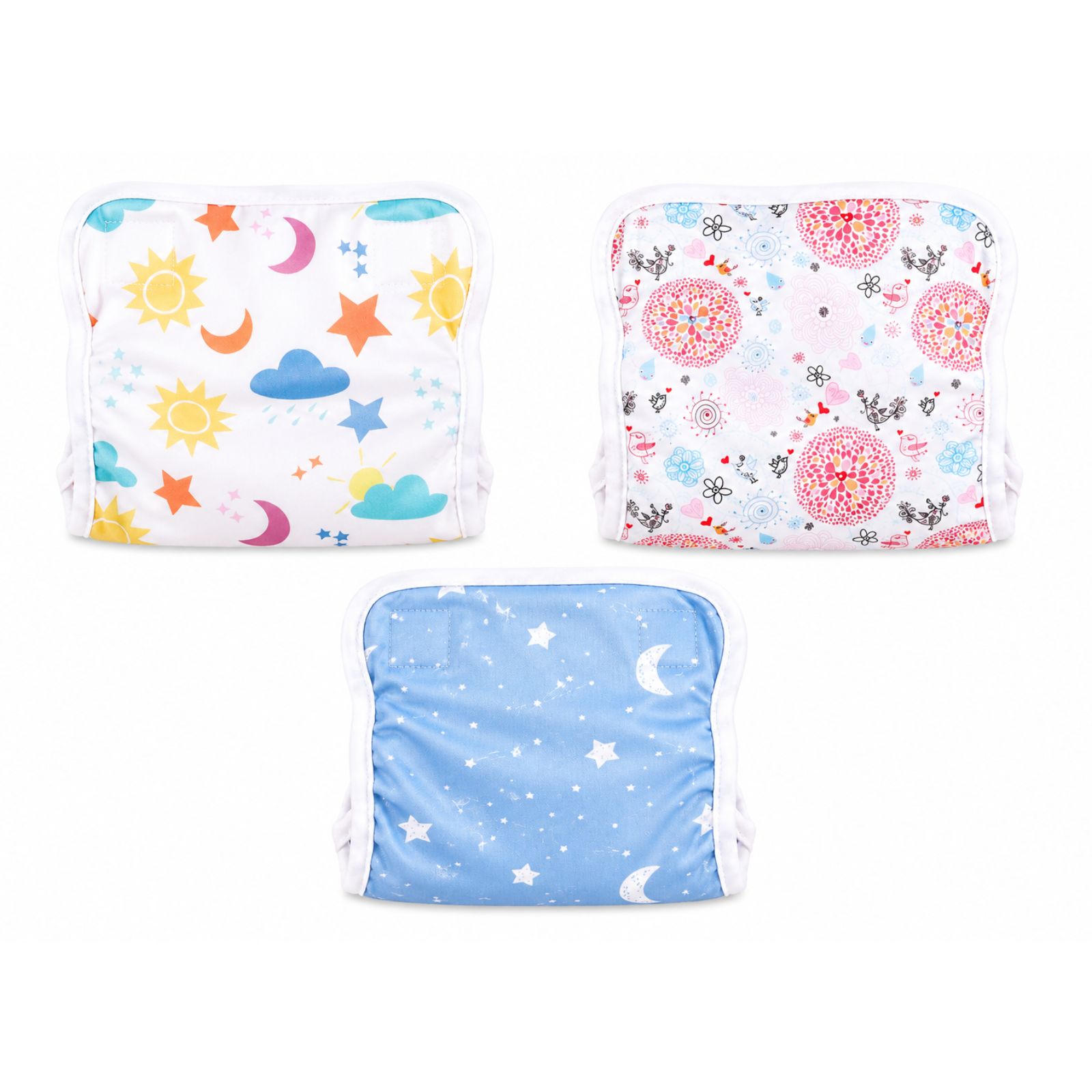おむつカバー セット オムツカバー マジックテープ 赤ちゃん 布おむつ