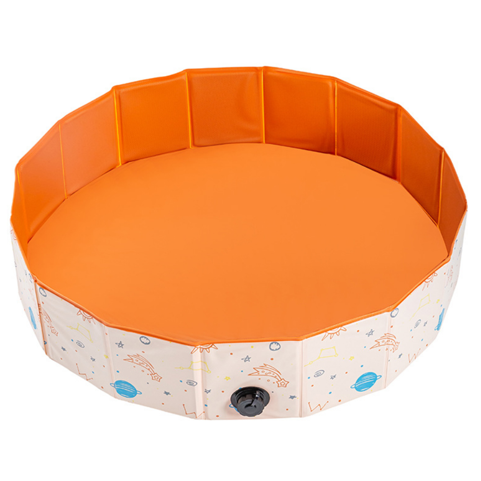 プール 家庭用 小型 折り畳み ビニールプール 空気入れ不要 小さい 120cm 家庭用プール 折りたたみプール 120 子供プール 子供用プール 小さめ ボールプール | ブランド登録なし | 02