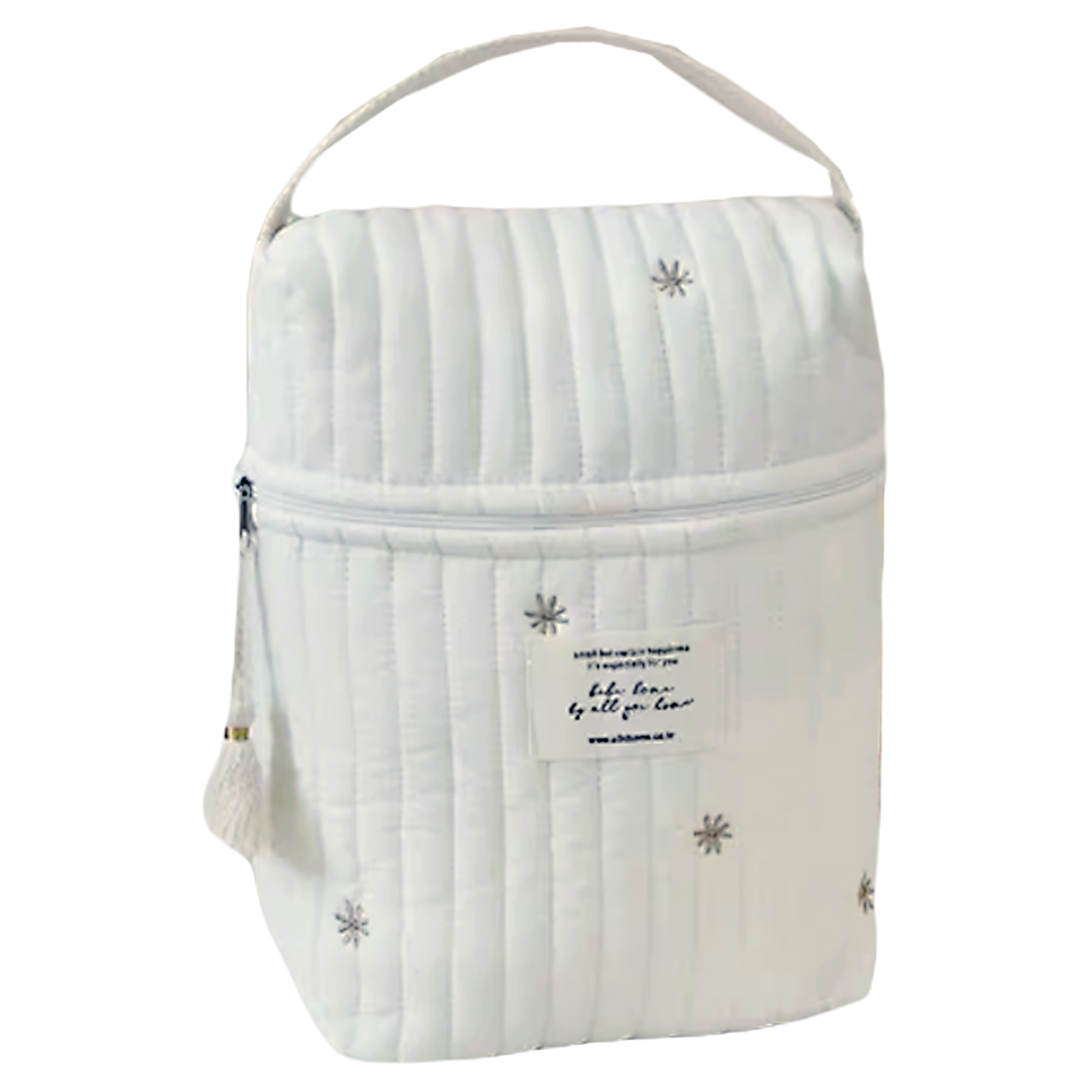 オーダー品　オムツポーチ　クマ　お着替えポーチ　2点 お名前刺繍入り もこもこテディベア おむつポーチ | 山口県防府市