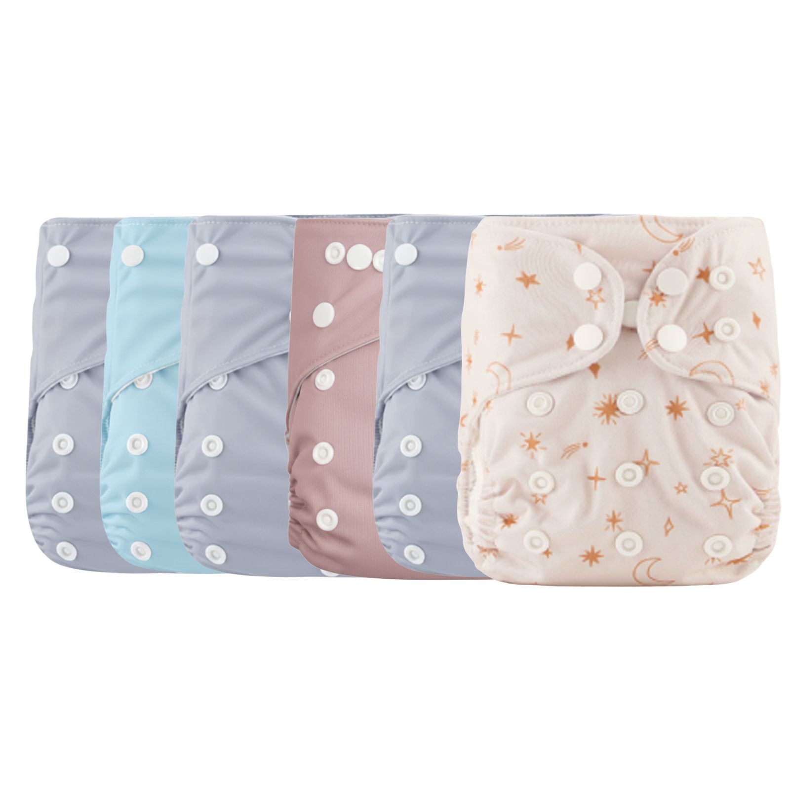 おむつカバー 布おむつカバー 赤ちゃん オムツカバー かわいい ベビー