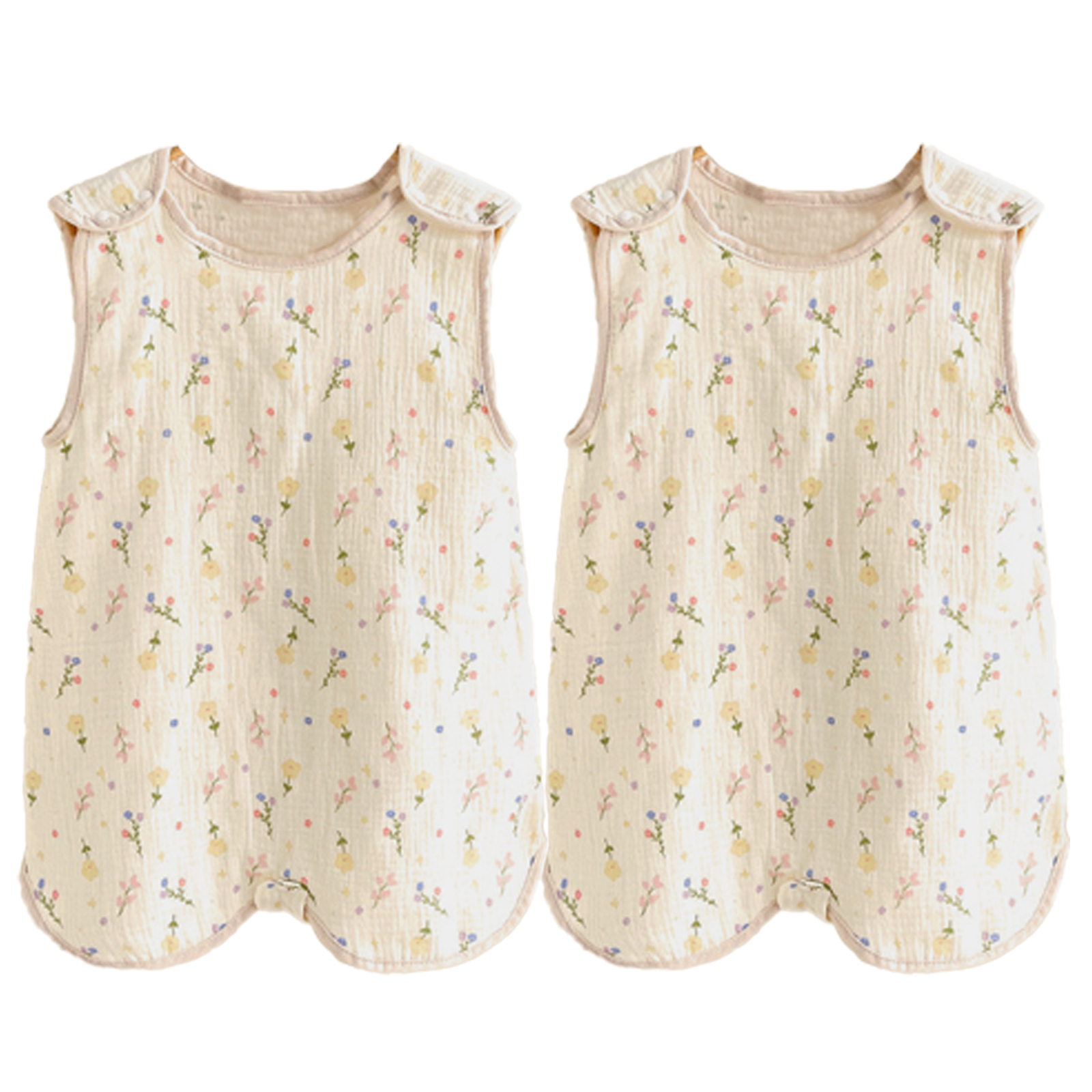 スリーパー 夏 赤ちゃん キッズ ガーゼ 4重 夏用 ガーゼスリーパー ベビースリーパー 夏用スリーパー 新生児 春 4重ガーゼ 子供  2重ガーゼ 暑さ対策 | ブランド登録なし | 15