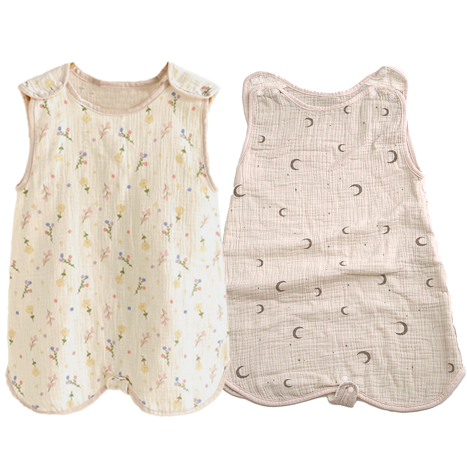 スリーパー 夏 赤ちゃん キッズ ガーゼ 4重 夏用 ガーゼスリーパー ベビースリーパー 夏用スリーパー 新生児 春 4重ガーゼ 子供  2重ガーゼ 暑さ対策 | ブランド登録なし | 31