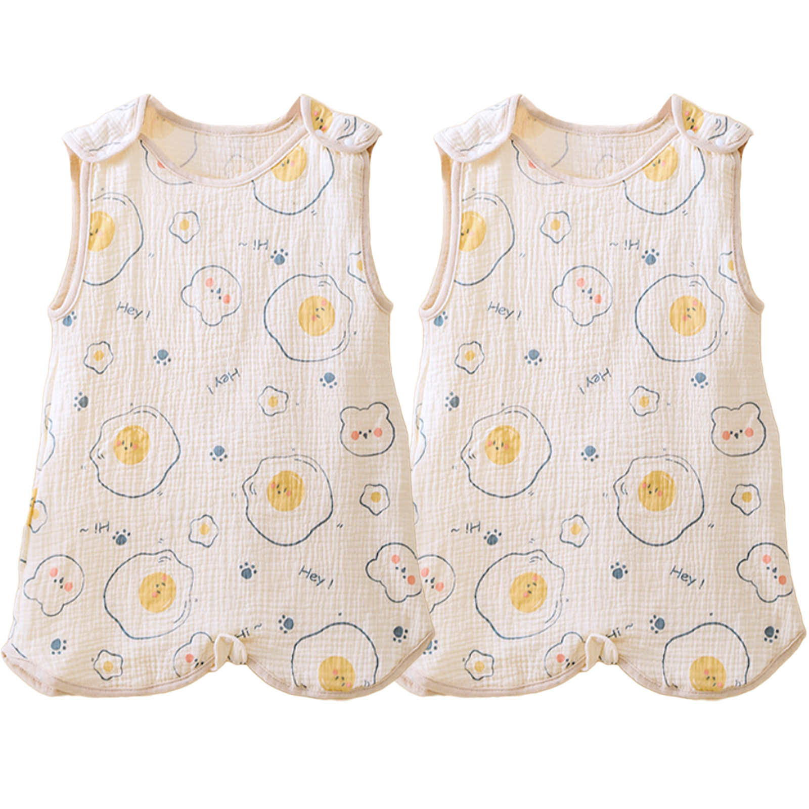 スリーパー 夏 赤ちゃん キッズ ガーゼ 4重 夏用 ガーゼスリーパー ベビースリーパー 夏用スリーパー 新生児 春 4重ガーゼ 子供  2重ガーゼ 暑さ対策 | ブランド登録なし | 11