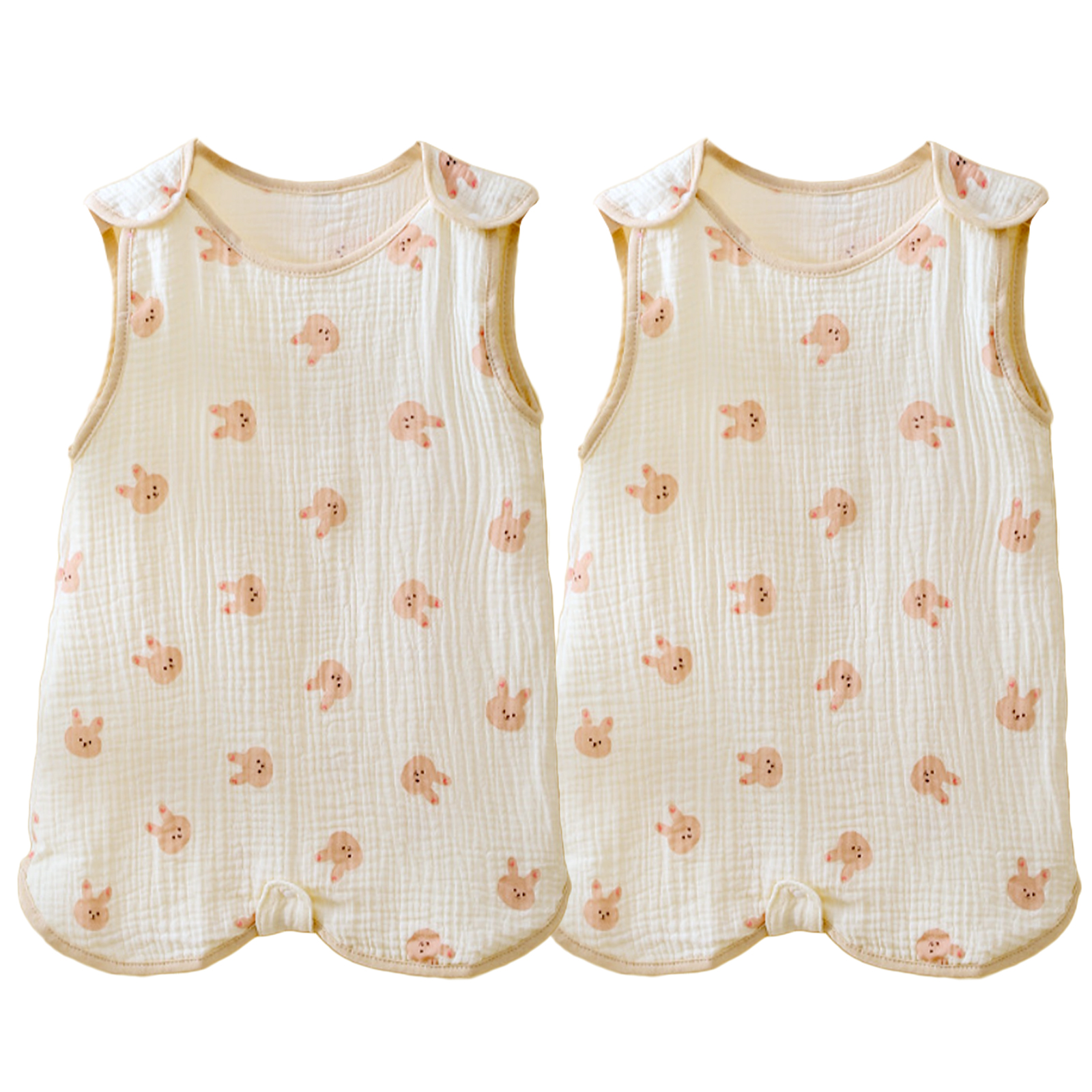 スリーパー 夏 赤ちゃん キッズ ガーゼ 4重 夏用 ガーゼスリーパー ベビースリーパー 夏用スリーパー 新生児 春 4重ガーゼ 子供  2重ガーゼ 暑さ対策 | ブランド登録なし | 14