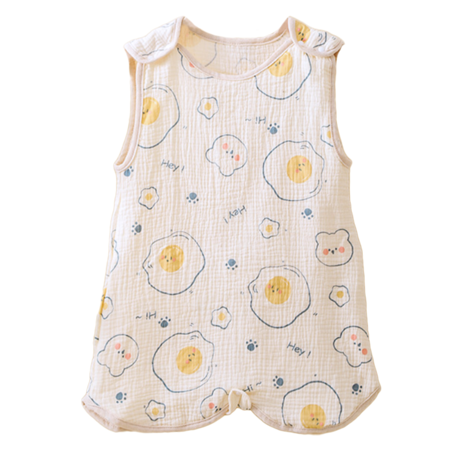 スリーパー 夏 赤ちゃん キッズ ガーゼ 4重 夏用 ガーゼスリーパー ベビースリーパー 夏用スリーパー 新生児 春 4重ガーゼ 子供  2重ガーゼ 暑さ対策 | ブランド登録なし | 01