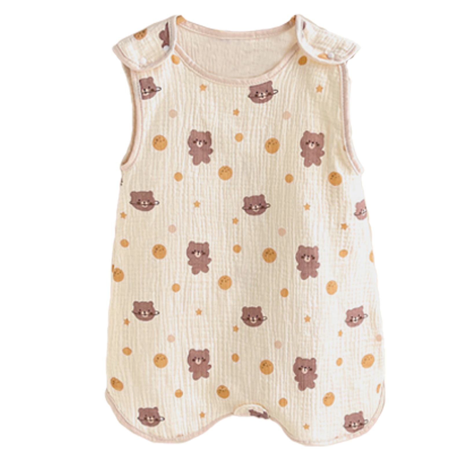スリーパー 夏 赤ちゃん キッズ ガーゼ 4重 夏用 ガーゼスリーパー ベビースリーパー 夏用スリーパー 新生児 春 4重ガーゼ 子供  2重ガーゼ 暑さ対策 | ブランド登録なし | 06