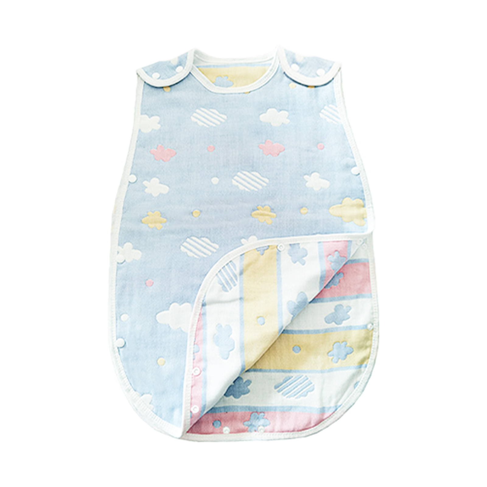 スリーパー 冬用 赤ちゃん キッズ 6重 ガーゼ 冬 ガーゼスリーパー ベビースリーパー 夏 新生児 出産祝い 春 子供  6重ガーゼ 2歳 3歳 幼児 綿 | ブランド登録なし | 02