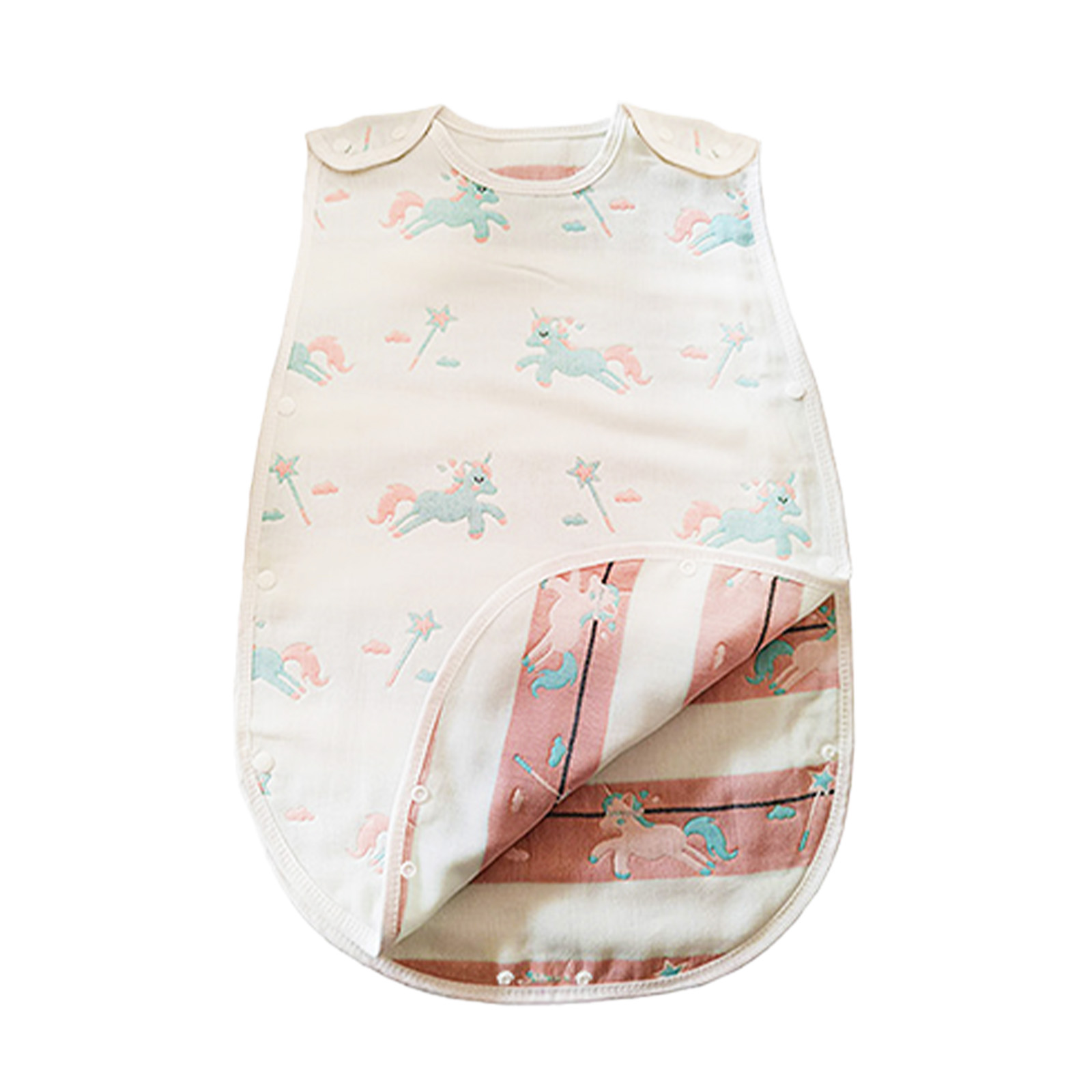 スリーパー 冬用 赤ちゃん キッズ 6重 ガーゼ 冬 ガーゼスリーパー ベビースリーパー 夏 新生児 出産祝い 春 子供  6重ガーゼ 2歳 3歳 幼児 綿 | ブランド登録なし | 04