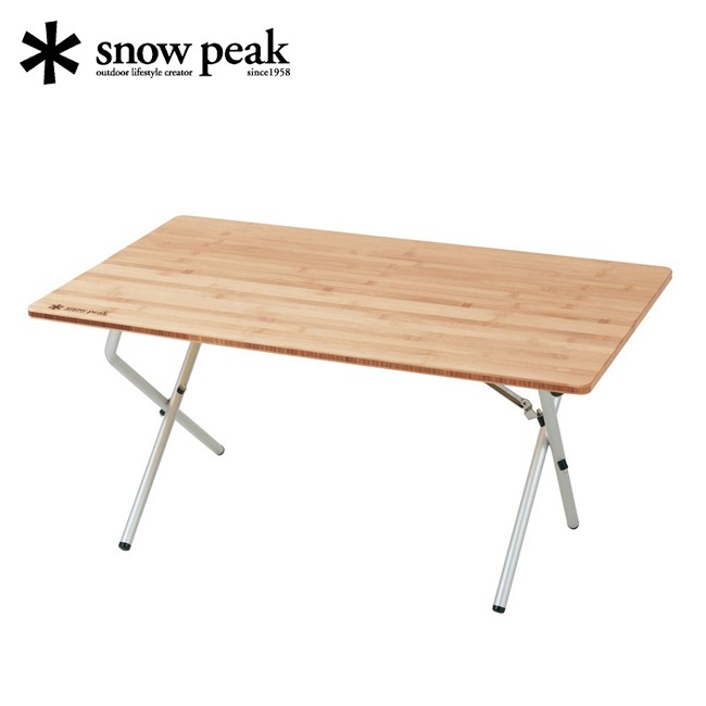 snow peak（スノーピーク） ワンアクションローテーブル竹 LV-100TR