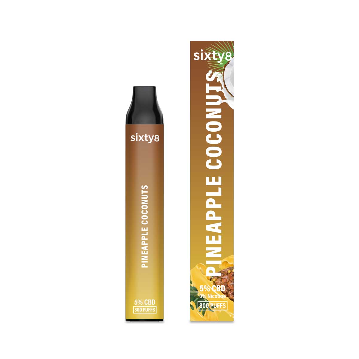 Sixty 8 シックスティーエイト モバイルCBDシーシャ VAPE ノン