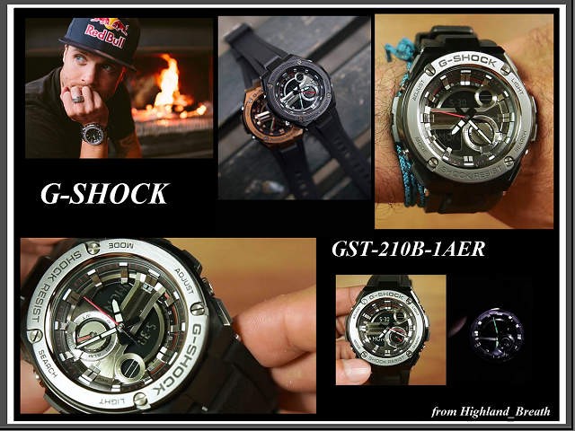 定番人気お得Gスチール★CASIO 腕時計　カシオ 腕時計 カシオgショック 腕時計　 G-SHOCK 腕時計　(ジーショック 腕時計　) GST-210B-1 GST-210B-1A その他