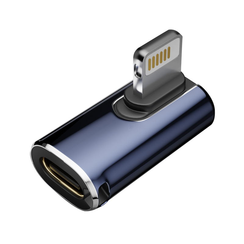 USB Type C to Lightning 変換アダプタ PD充電対応 タイプC ライトニングコネクタ 急速充電 データ転送 480Mbps 変換コネクタ ストラップホール｜hightechworld｜04