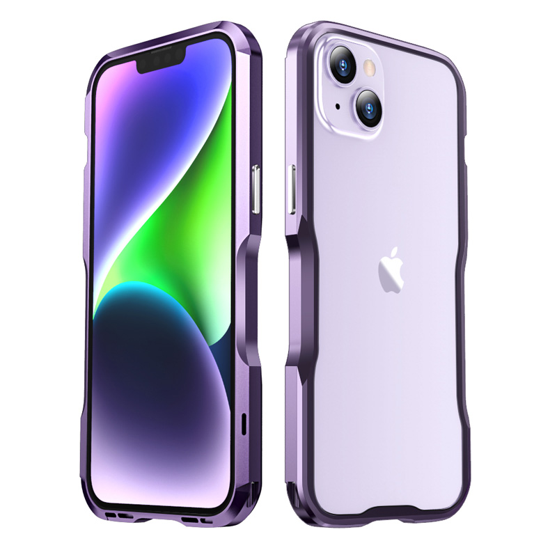 Frame Back Ip14 iPhone バンパーフレーム iPhone14 14Plus 14Pro 14ProMax ケース アルミバンパー ストラップホール ...