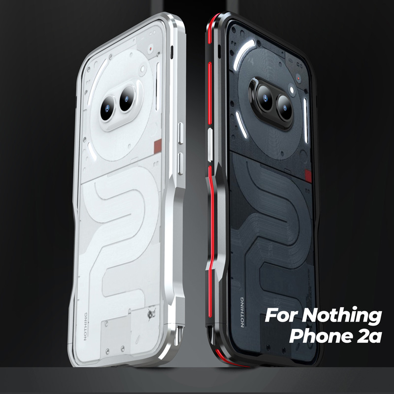 バンパーフレーム 背面シート Nothing Phone (2a) ケース アルミ