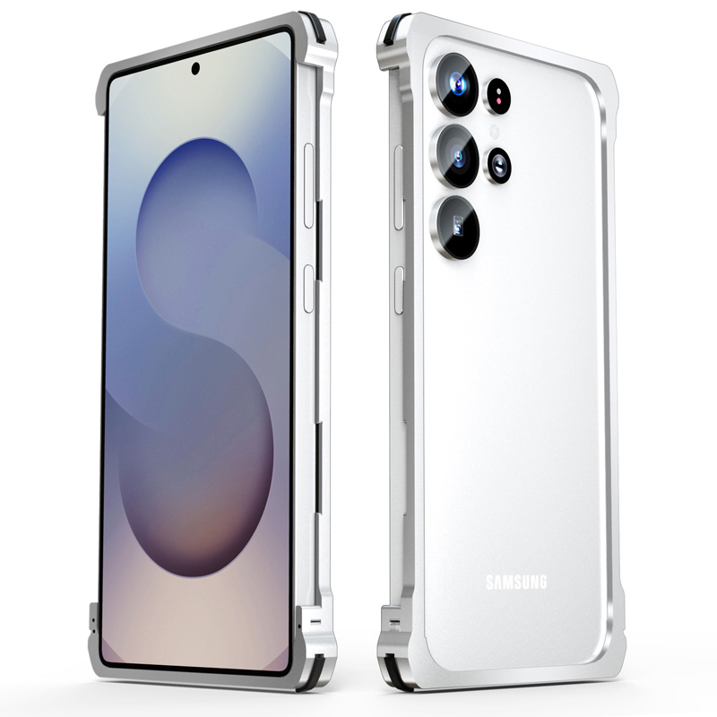 バンパーフレーム ロック機能 背面シート Galaxy S25 Ultra ケース SC