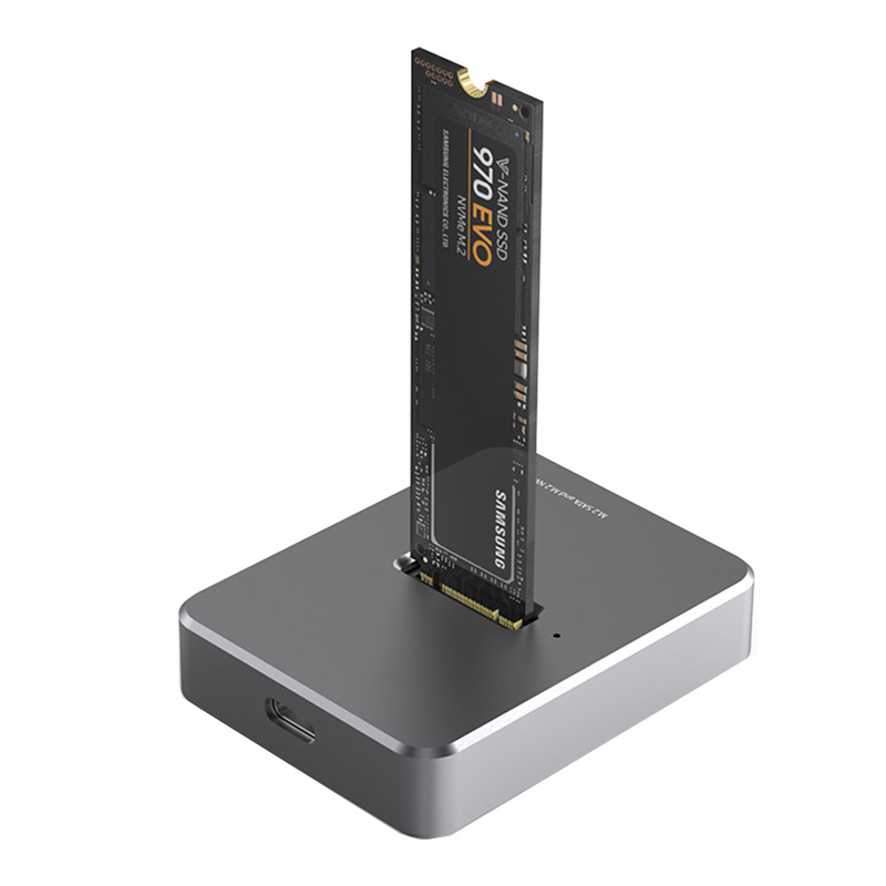 USB Type-C NVMEとSATA対応 M.2 SSDケース USB 3.1 Gen2 10Gbps 高速