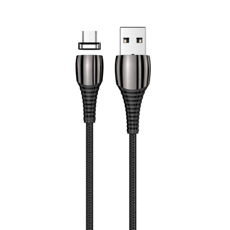 【片手充電】 便利 マグネット充電ケーブル黒2m1本 お好きな端子1個 マグネット充電ケーブル 日本製 マグネット充電ケーブル黒2m1本